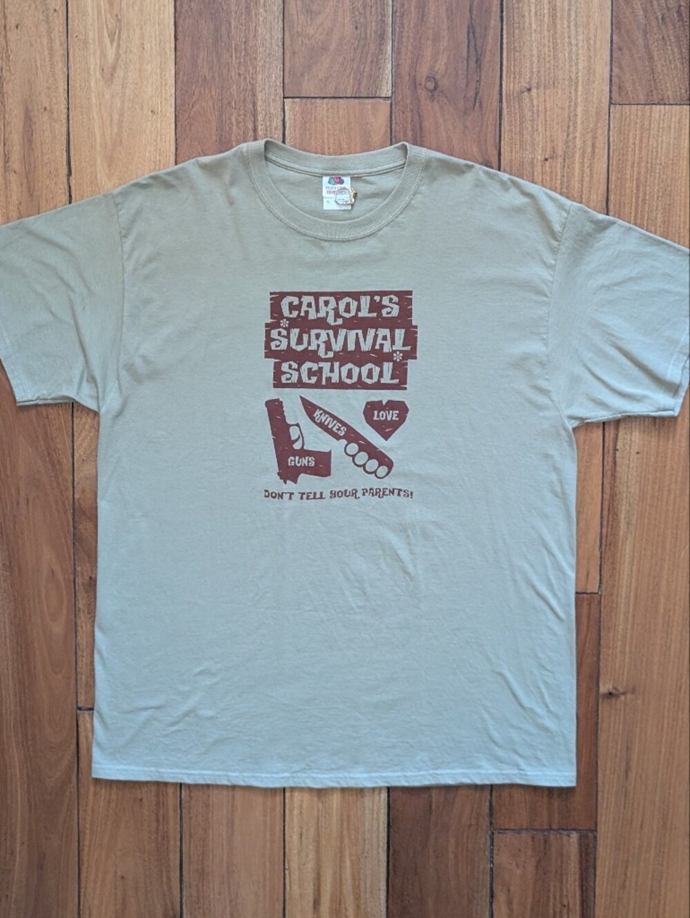 The Walking Dead Carol's Survival School T-shirt (XL)